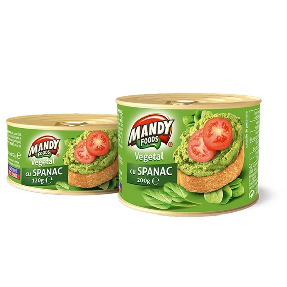 Mandy Növényi spenótos pástétom 200g