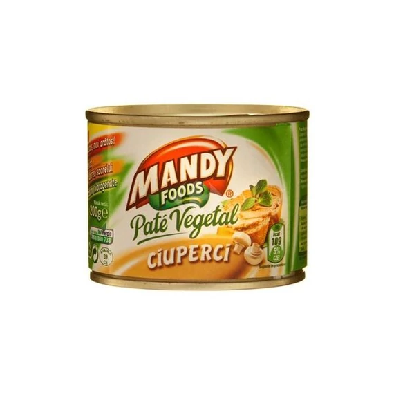 Mandy Növényi gombás pástétom 200g