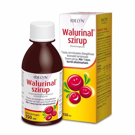 Idelyn Walurinal tőzegáfonya szirup 150ml