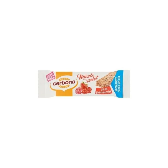 Cerbona szelet piros gyümölcsös HCN 20g