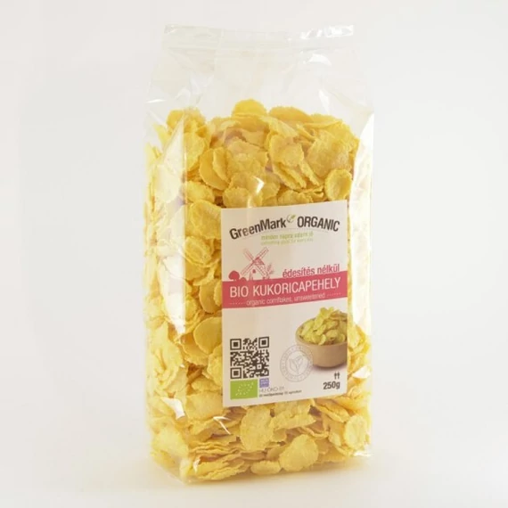 GreenMark bio kukoricapehely 250g