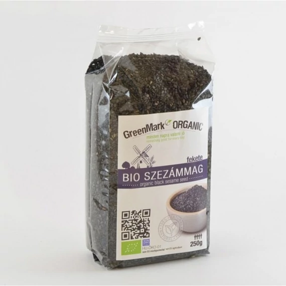 GreenMark bio Szezámmag fekete 250g