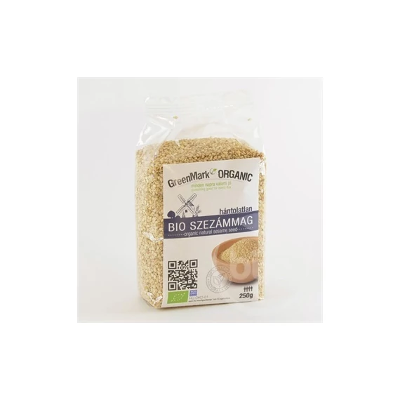 GreenMark bio Szezámmag hántolatlan 250g