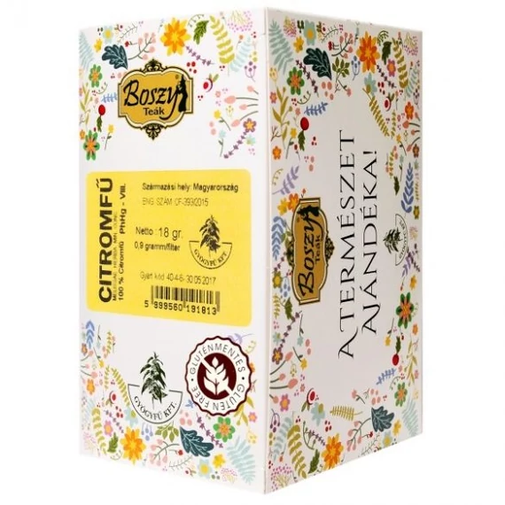 Boszy-tea Citromfű tea filteres /Gyf 20x