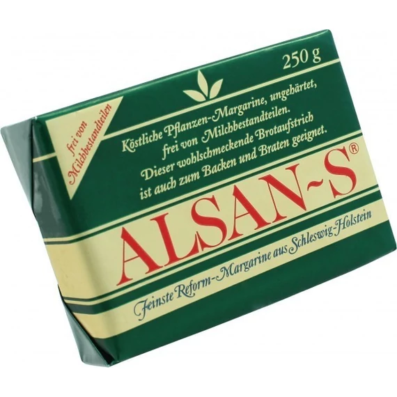 Alsan-s növényi margarin zöld 250g