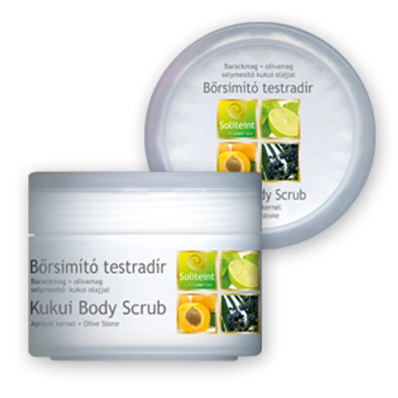 Soliteint Testradír kukui olajjal/olivamag+barackmag/ 200ml