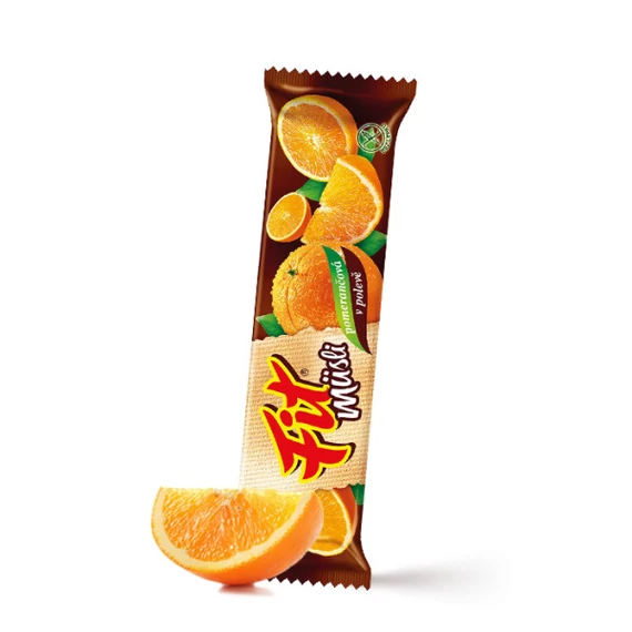 Fit müzli szelet narancsos csokoládé bevonattal GLM. 30g