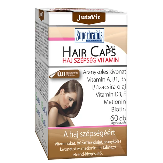 Jutavit Hair Caps haj szépség kapszula 60x