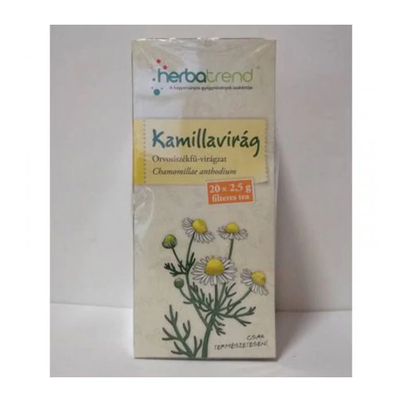 Herbatrend Kamillavirág filt.tea 20x2,5g 50g