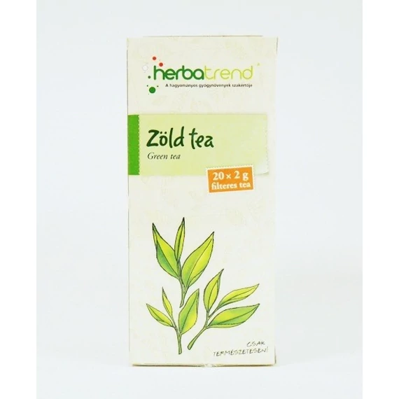 Herbatrend Zöld tea filteres 20x2g 40g