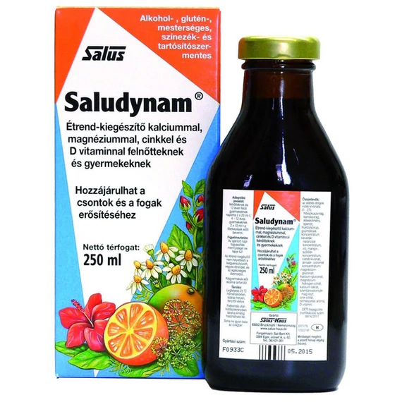 Salus Saludynam /kalcium-Mg-Cink-D-vitamin/ 250ml