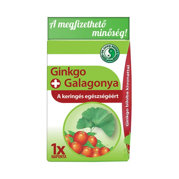 Dr.Chen Napi 1 Ginkgo Galagonya kapszula 30x