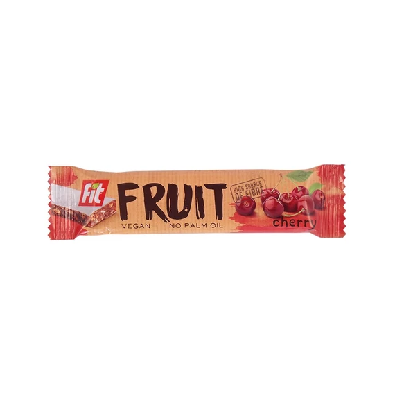 Fit fruit gyümölcsös müzliszelet meggyes 23g