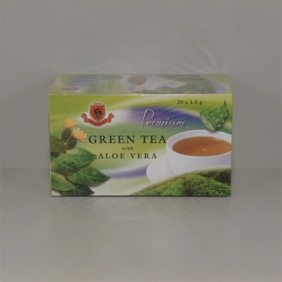 Herbex Zöld Tea Aloe Verával és Zöld kaktusz ízesítéssel 20x