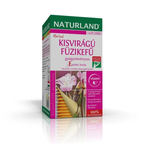 Naturland Kisvirágú Füzike filteres tea 25x1g 25x