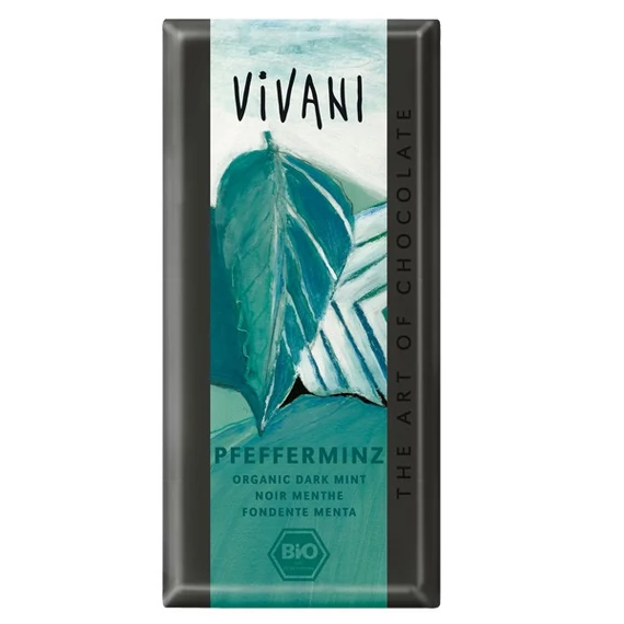Vivani bio csokoládé menta 100g
