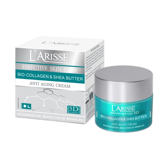 L'arisse ránctalanitó arckrém 55+ biokollagén +karitévaj 50ml