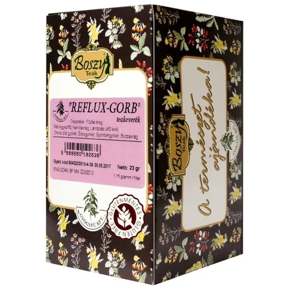 Boszy-tea Reflux-gorb filteres teakeverék /gyf 20x