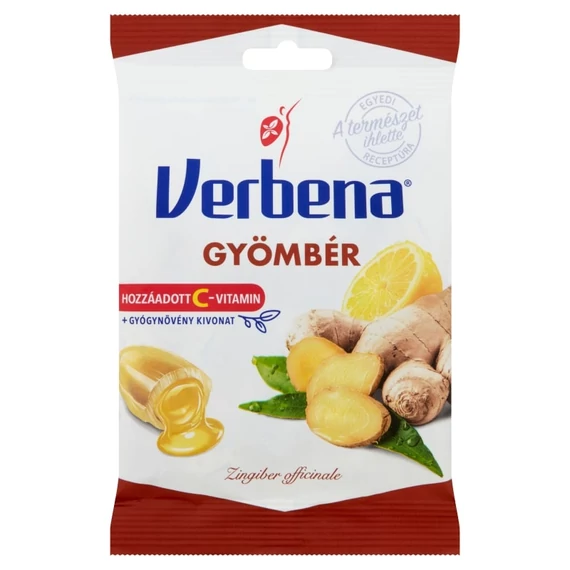 Verbena cukorka Gyömbér 60g
