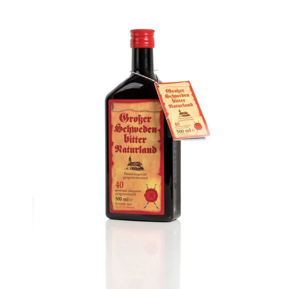 Naturland Nagy Svédcsepp 40 gyógynövényes 1% alkohol 500ml
