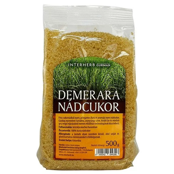 Interherb Gurman Nádcukor természetes 500g