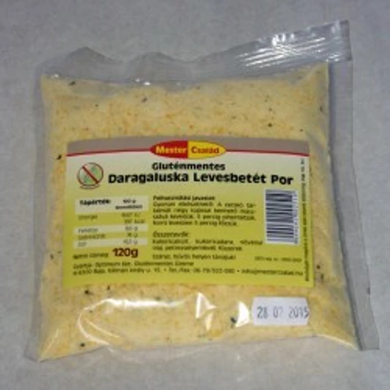 Mester Gluténmentes daragaluska levesbetét por 120g