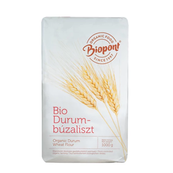 Biopont Durumbúzaliszt sima bio 1kg
