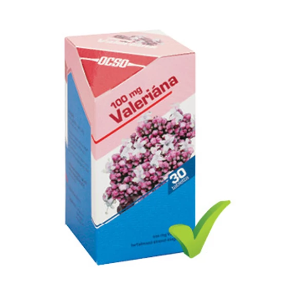 Ocso Valeriána 100mg tabletta 30x