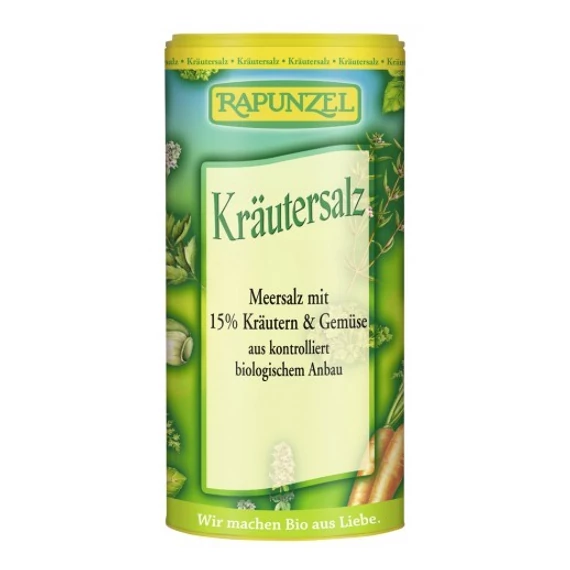Rapunzel bio Zöldfűszersó szóródobozban 125g