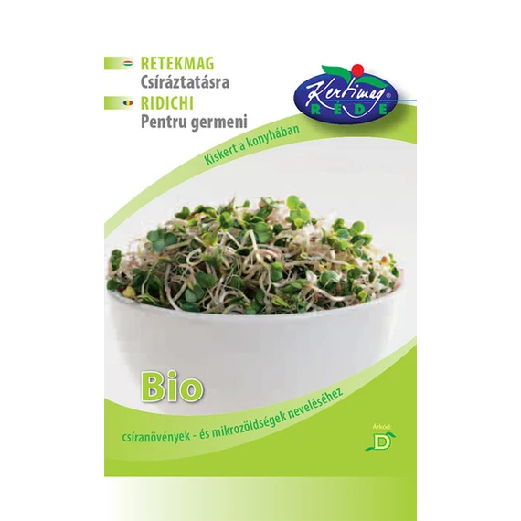 Rédei bio retekmag csíráztatásra 30g