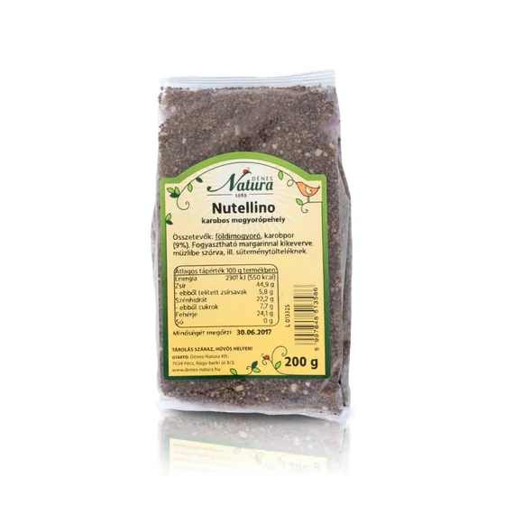 Natura Nutellino karobos nutella por 200g