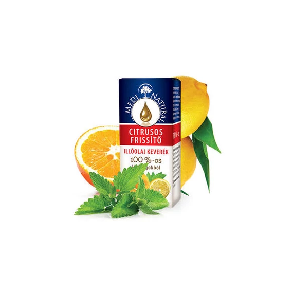 Medinatural illobello keverék Citrusos Frissítő 100% 10ml