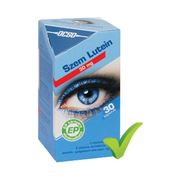 Ocso Szem Lutein 30mg kapszula 30x
