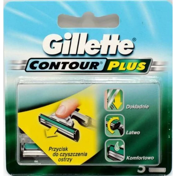 Gillette contur plus borotva betét 5db