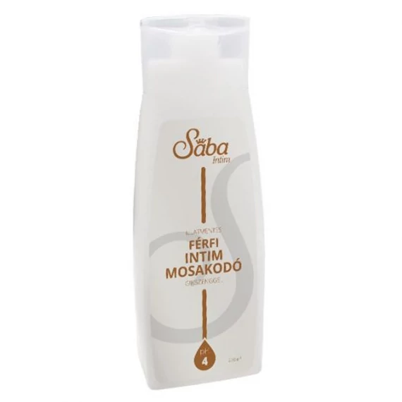 Sába Férfi intim mosakodó illatmentes 250ml