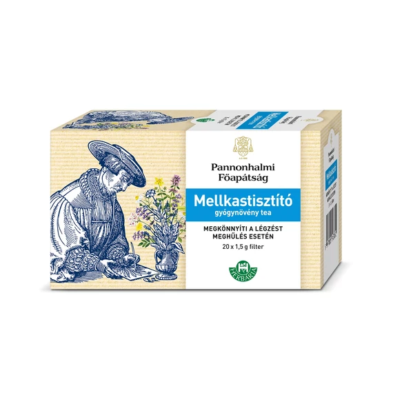 Pannonhalmi filteres tea 20x1,5g mellkastisztitó gyógynö 30g