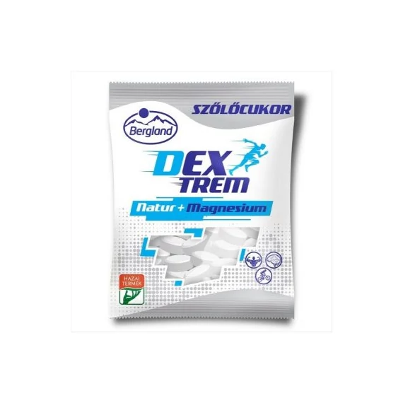 Bergland szőlőcukor natúr-magnézium 70g