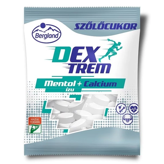 Bergland szőlőcukor mentol-kálcium 70g