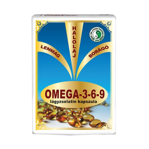 Dr.Chen Omega 3-6-9 lágyzselatin kapszula 30x