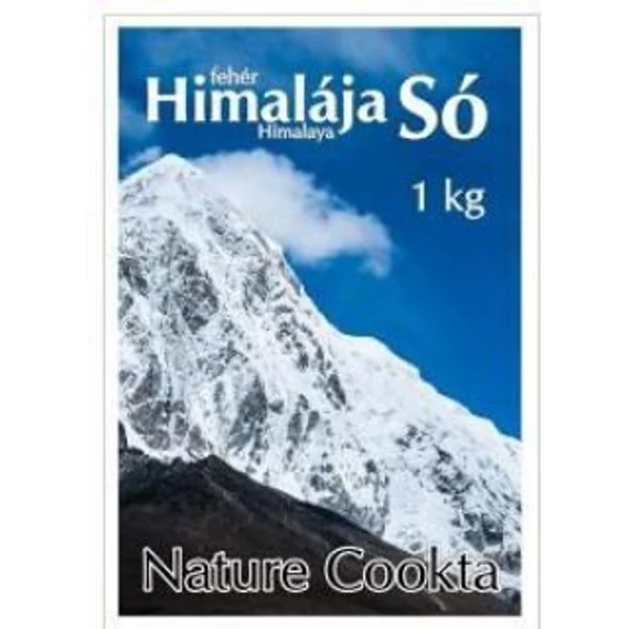Nature cookta Himalája Fehér kristálysó 1kg