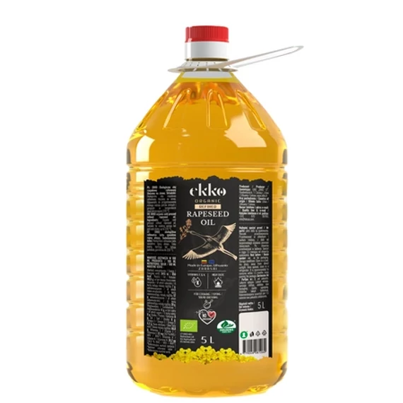 Solio hidegen sajtolt repceolaj 100% pet palackba 5l