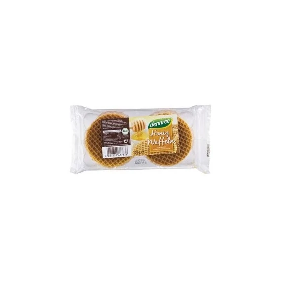 Dennree bio Mézszirupos ostya waffeln 175g