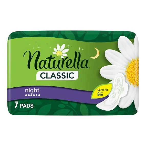 Naturella egészségügyi betét classic night 7x