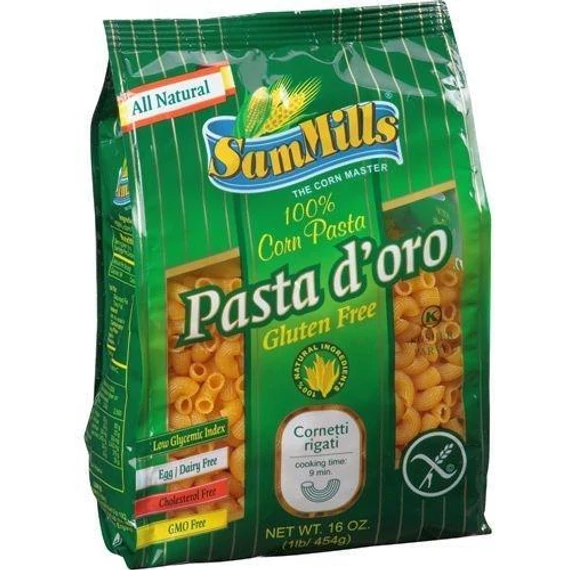 Pasta doro gluténmentes kukoricatészta könyök/pipetta 500g