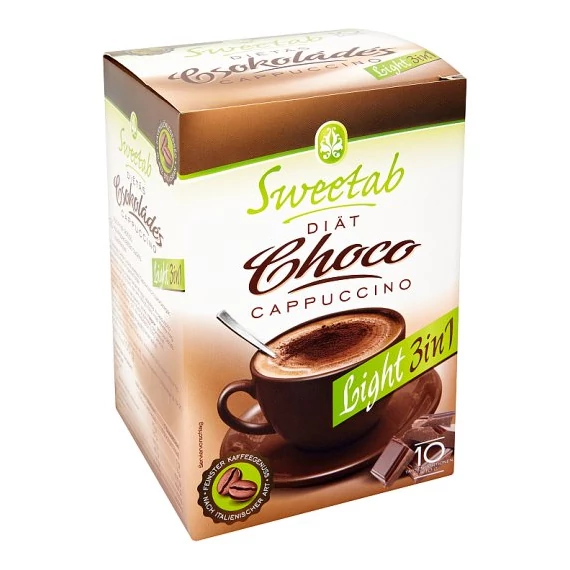 Sweetab diétás cappuccino csokis 10db
