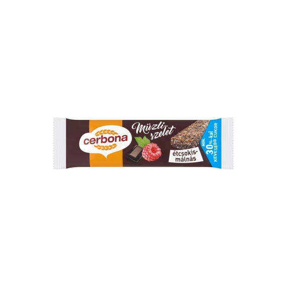 Cerbona szelet étcsokis málnás  HCN 20g