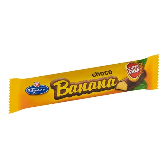 Figaro Banán szelet gluténmentes /35db/karton/ 20g