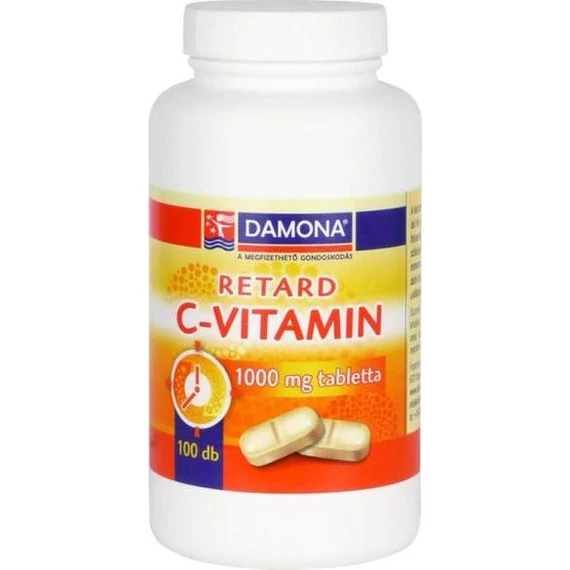 Damona C-vitamin Retard 1000mg tabletta 100x