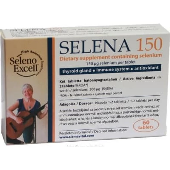 Selena 150 széntartalmú tabletta 60x