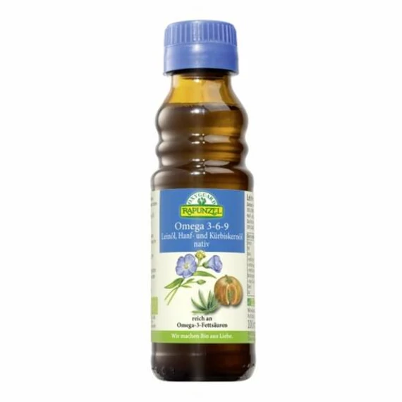 Rapunzel bio Omega 3-6-9 olajkeverék nativ 100ml